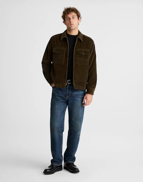 Zip-Front Jacket in Corduroy | Madewell