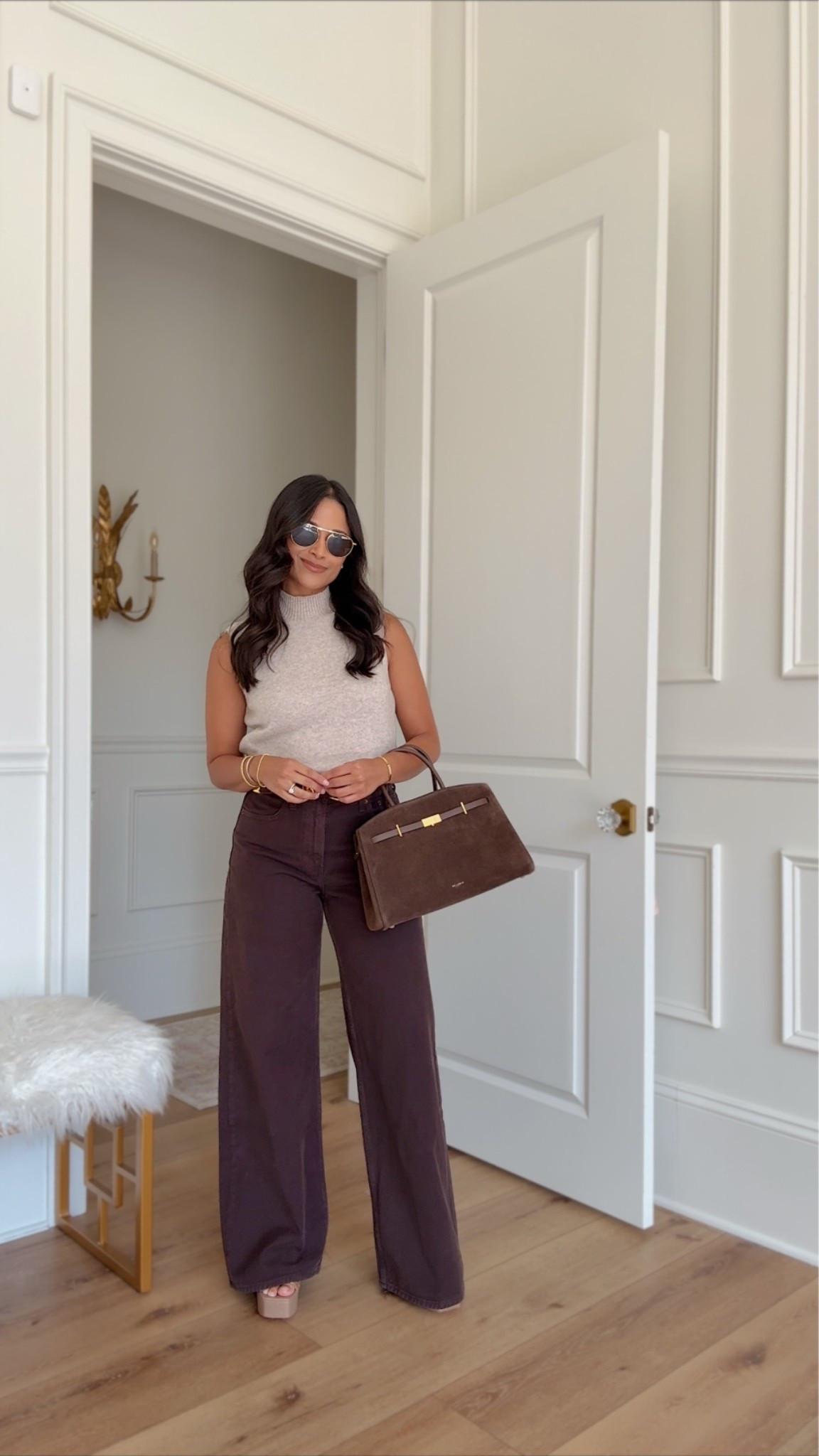 Currently on sale for Labor Day weekend!

THE HIGH RISE WIDE LEG: I love wearing this style for work meetings and more dressed up looks. I always get the regular length because I only wear this style with heels. The brown wash runs a little longer so I will have to get them hemmed.

#LTKSaleAlert #LTKWorkwear #LTKmorningroutine