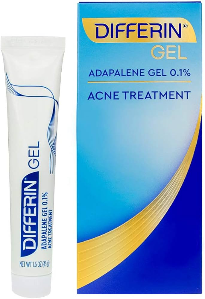 Differin Adapalene Prescription Strength Retinoid Gel 0.1% Acne Treatment (Up to 90 Day Supply), ... | Amazon (US)