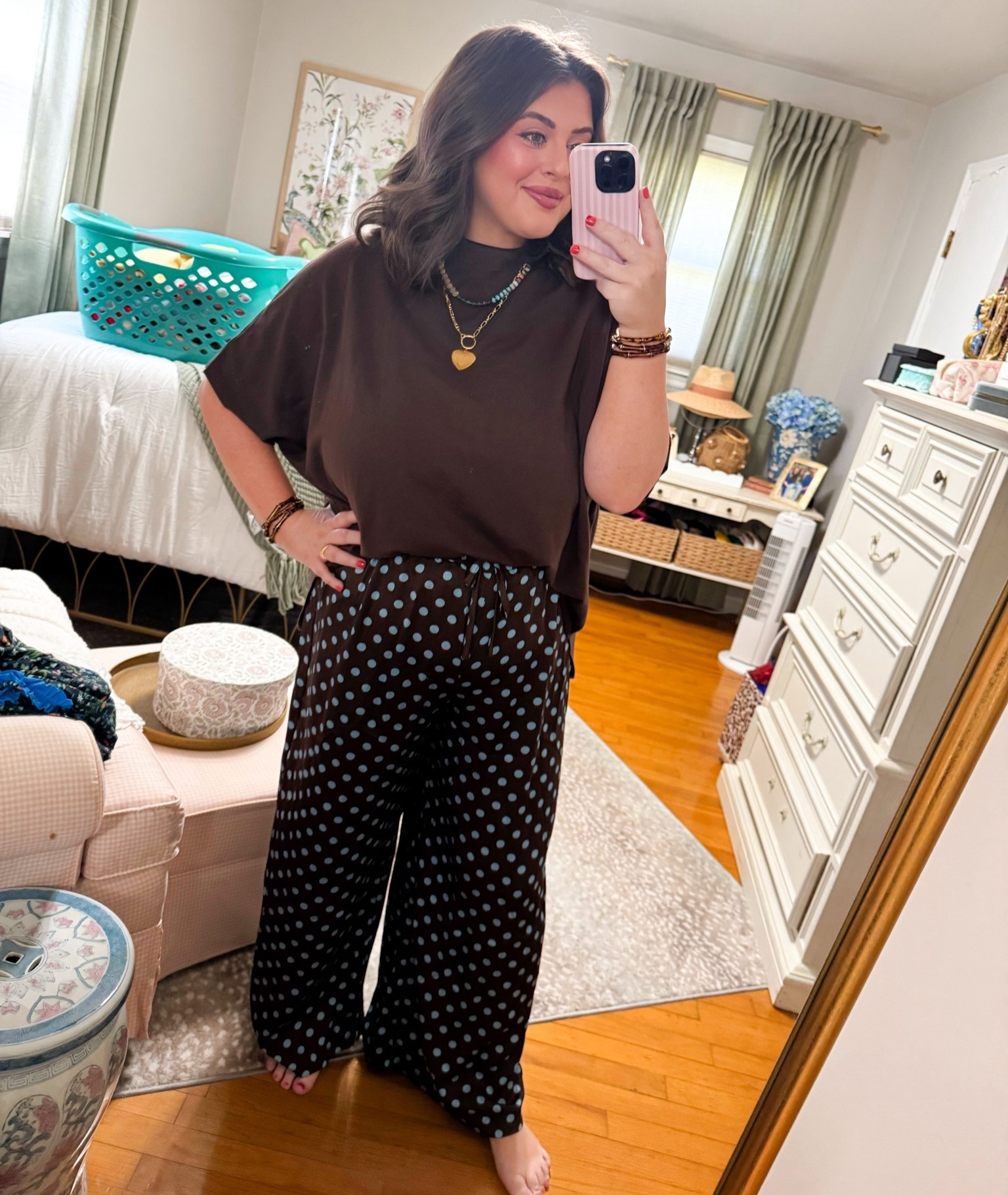 These pants are a staple. So comfy. So cute. I feel like I’m working in pajamas! 

#LTKPlusSize #LTKootd