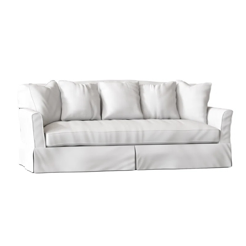 Wendell 90'' Slipcovered Sofa | Wayfair North America