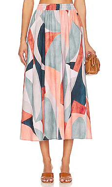 PEIXOTO Paula Skirt in Riad Gardens from Revolve.com | Revolve Clothing (Global)