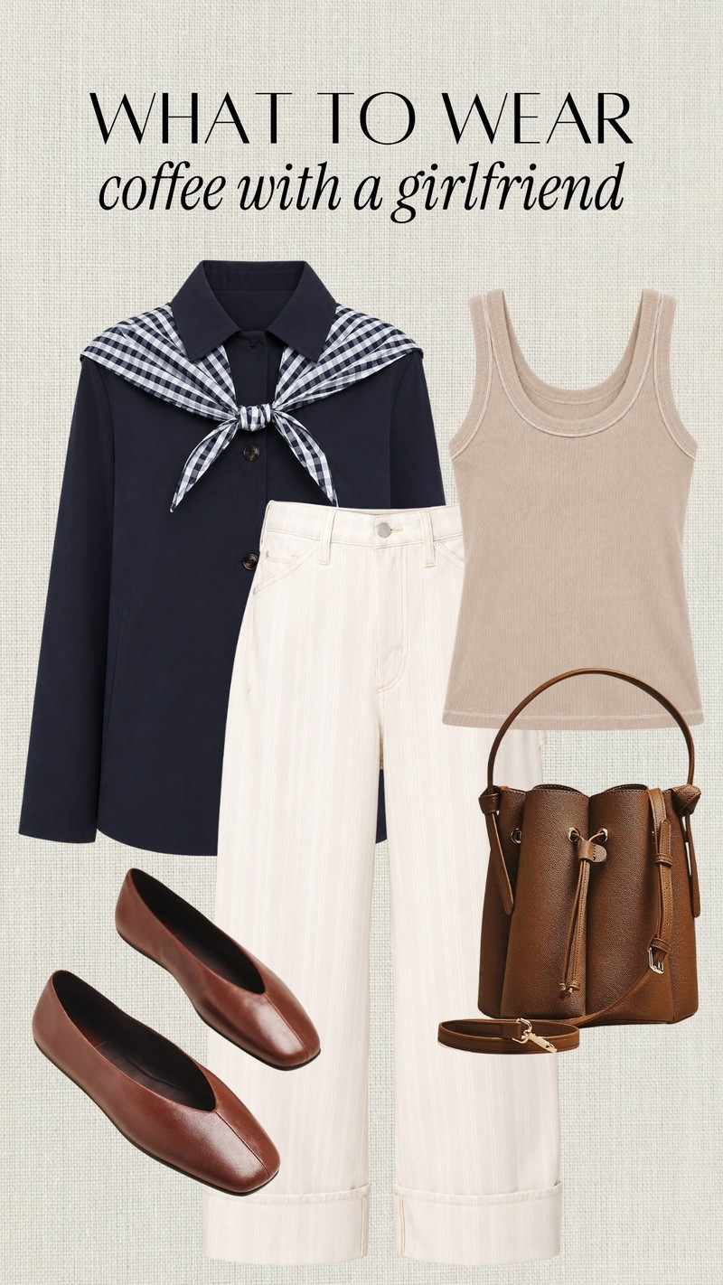 Pre-fall transition outfit idea for coffee with a girlfriend @Anthropologie

#LTKSeasonal