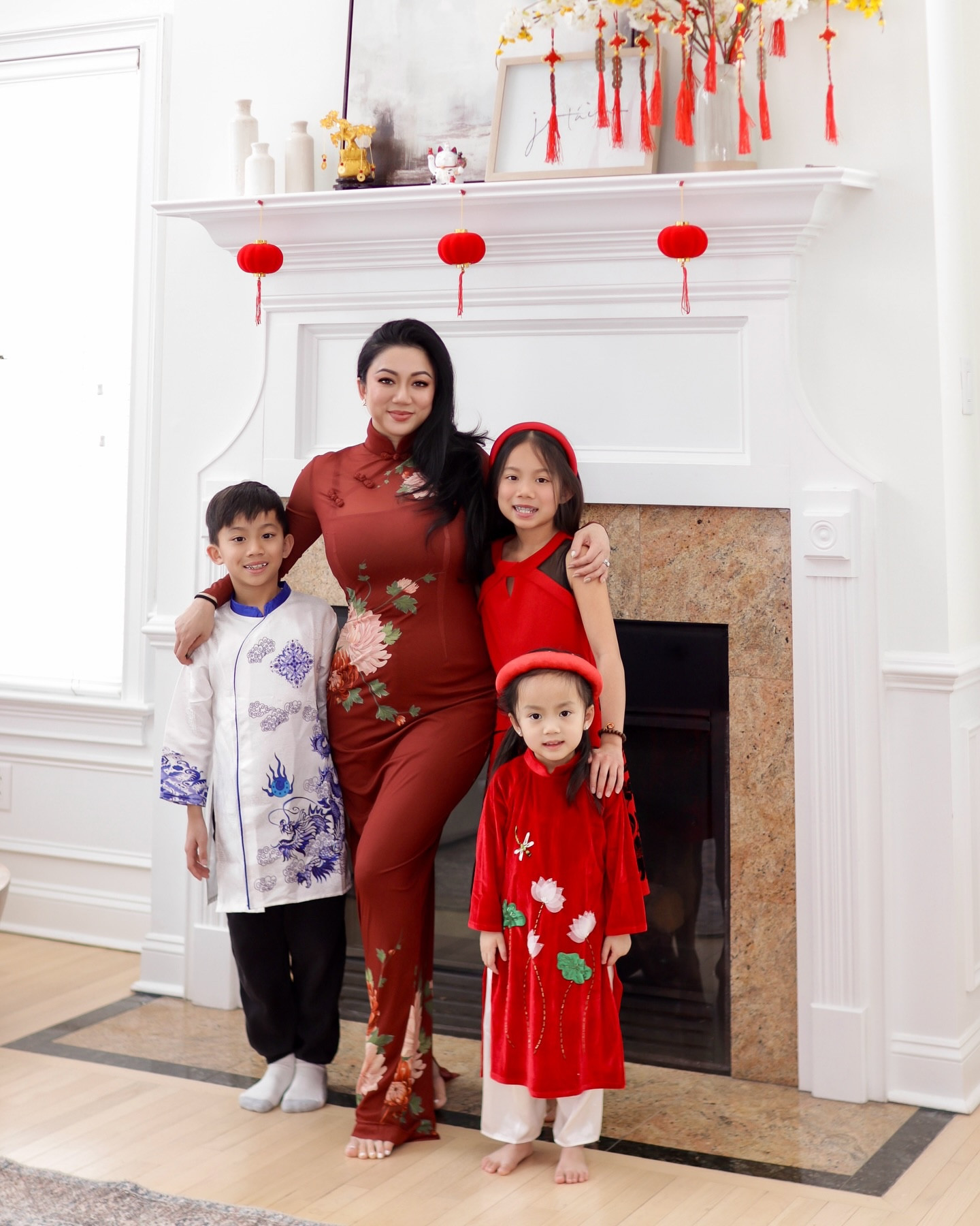 Welcoming the Year of the Fire Horse 🐎🔥

Celebrating Tết, Vietnamese Lunar New Year, the best way – with family, food, laughter, and all the little traditions that mean everything. So grateful for moments like these. Chúc Mừng Năm Mới 🧧✨
.
.
.
.
.
Lunar New Year, Vietnamese New Year, Tết, Chines New Year, Asian American, Vietnamese, mom life, mom of three, mom of 3, motherhood through IG, motherhood through Instagram, family photos, family pictures, family of 5, family of five, grand parents, daughter of immigrants, Philly blogger, Asian blogger, macro influencer, Philadelphia blogger, Philly influencer