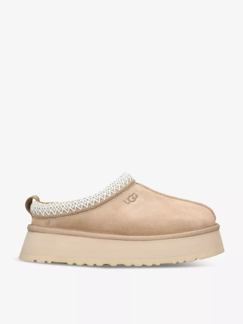 Tazz suede and shearling slippers | Selfridges