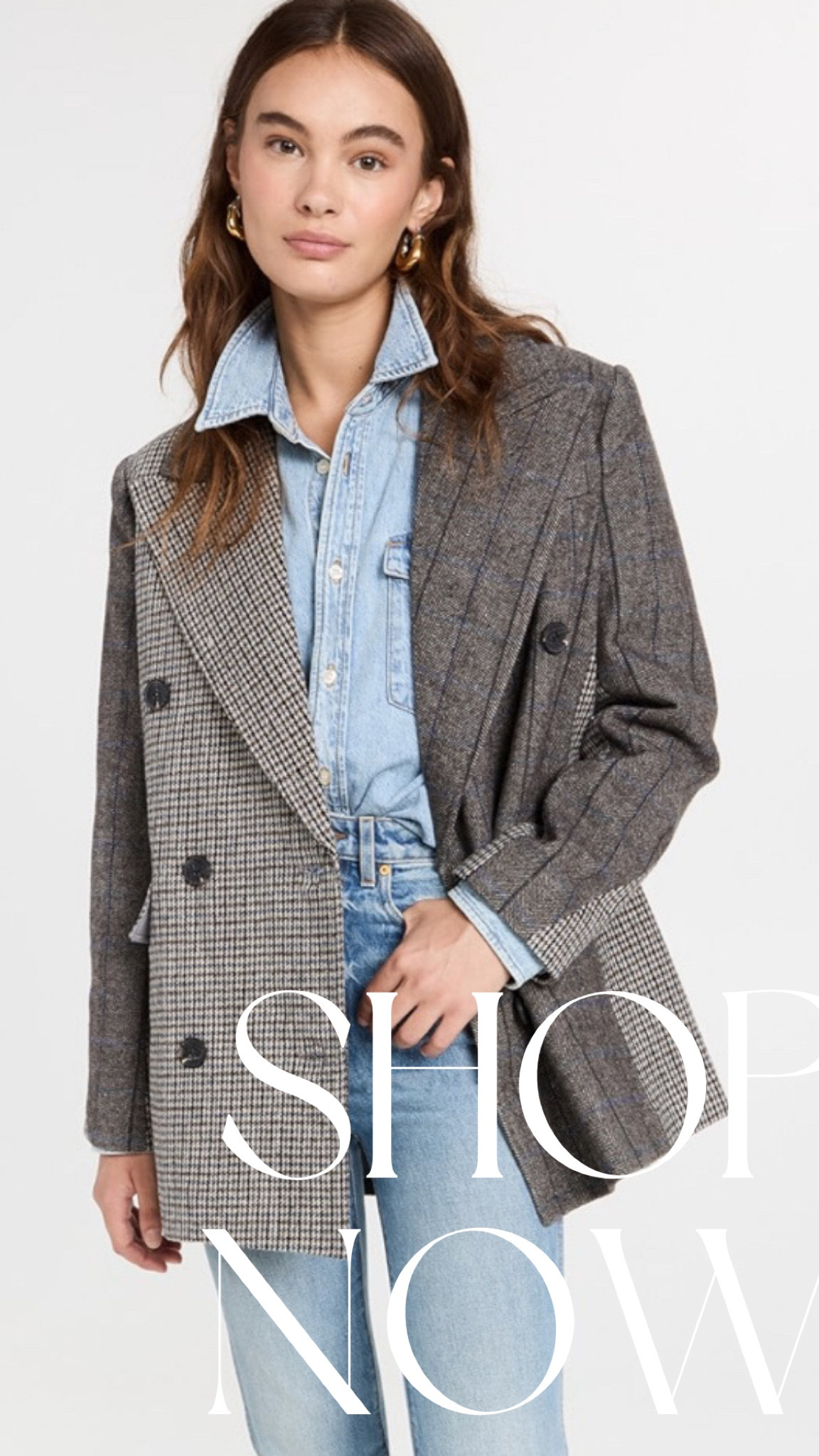 • shop now •

this mixed plaid double breasted blazer is so good + is definitely going on to my christmas list.

#LTKSeasonal #LTKStyleTip #LTKWorkwear