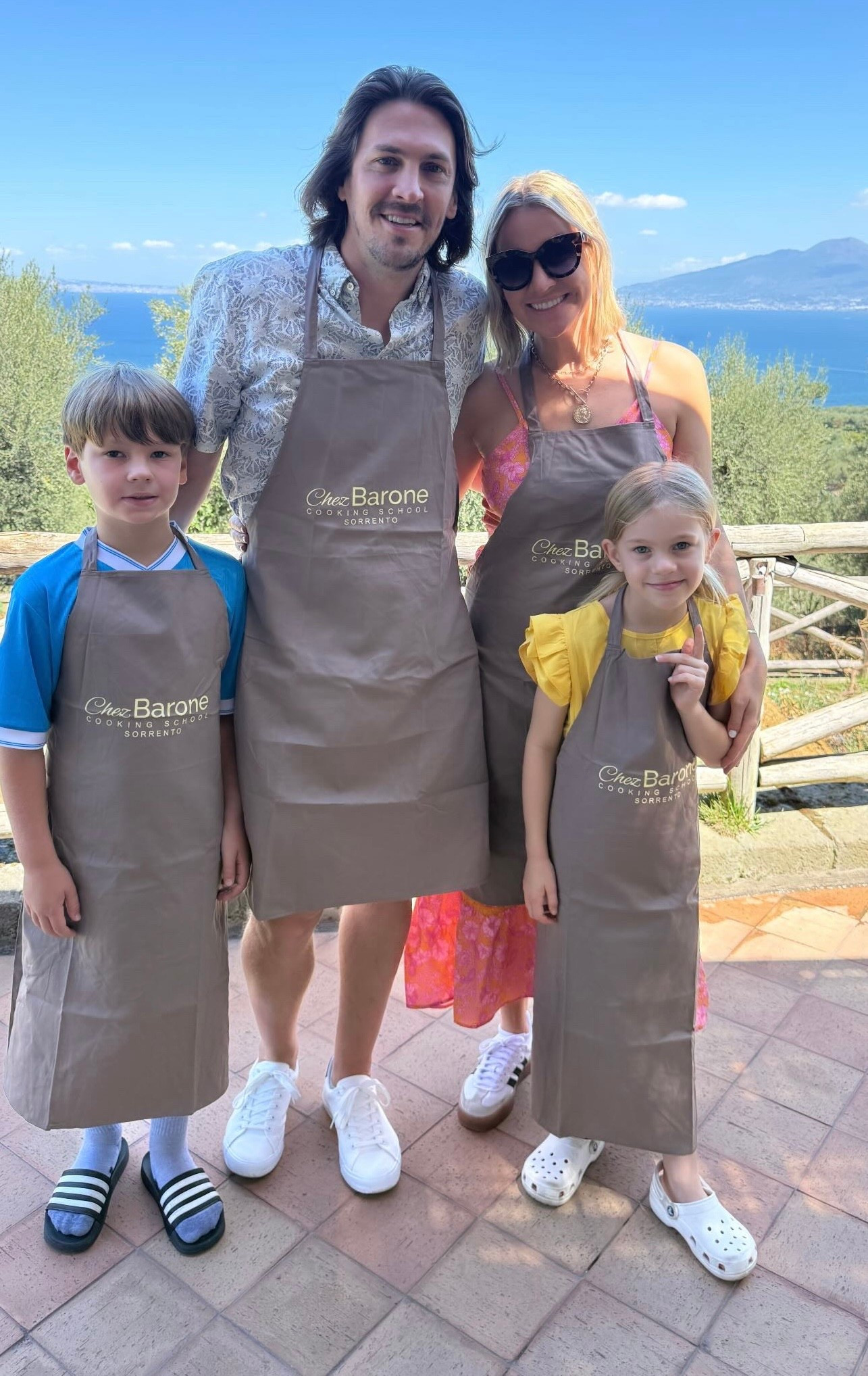 Cooking class with the family in Italy! 🇮🇹 

#LTKOver40 #LTKTravel #LTKFamily