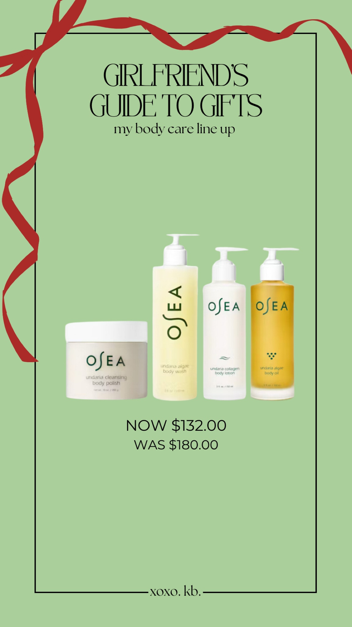 osea // skin care // black friday deals // cyber week // gift guide // christmas // stocking stuffer // wellness // beauty  

 #LTKCyberWeek #LTKGiftGuide #LTKBeauty