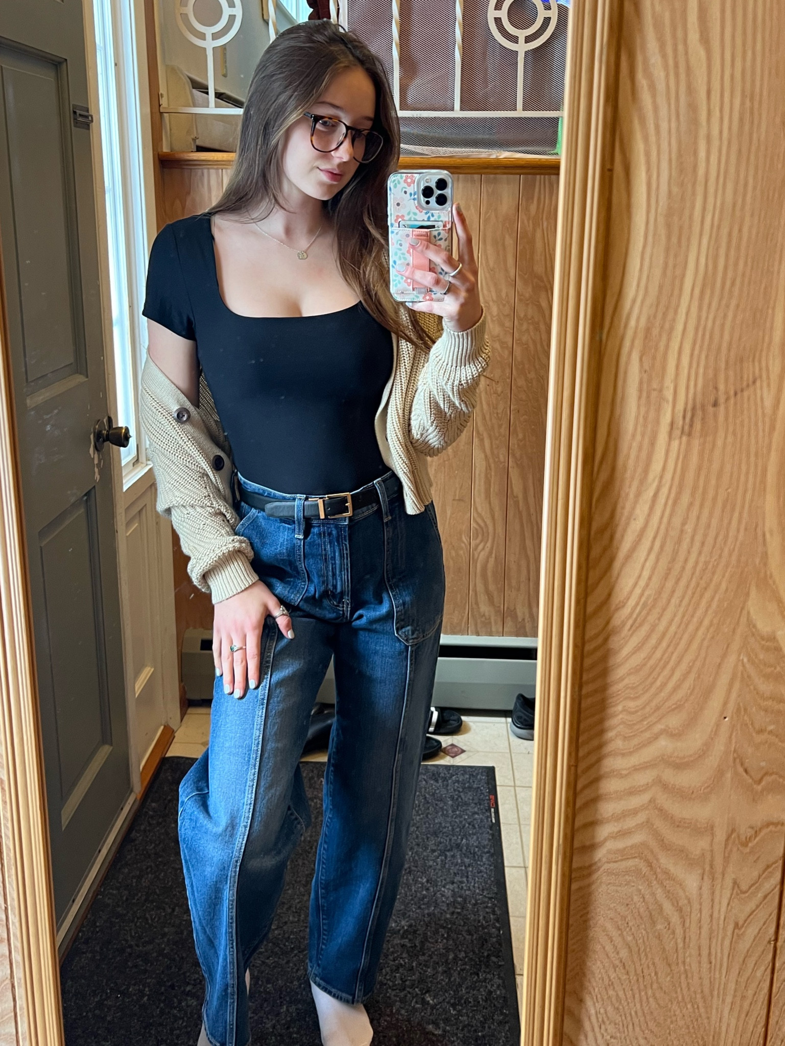 Womens church outfit. Jeans and bodysuit on sale now! 

#LTKfamily #LTKsalealert #LTKstyletip