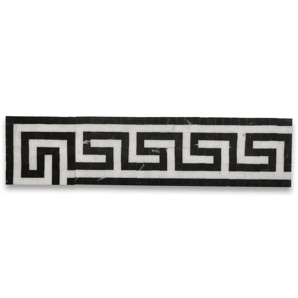 Carrara 3.5" x 11" Marble Mosaic Wall & Floor Tile | Wayfair North America