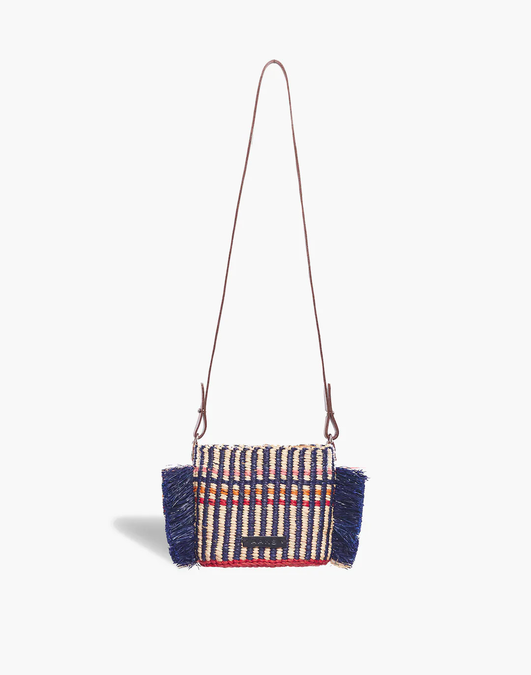 AAKS Raffia Hana Mini Stripe Bag | Madewell
