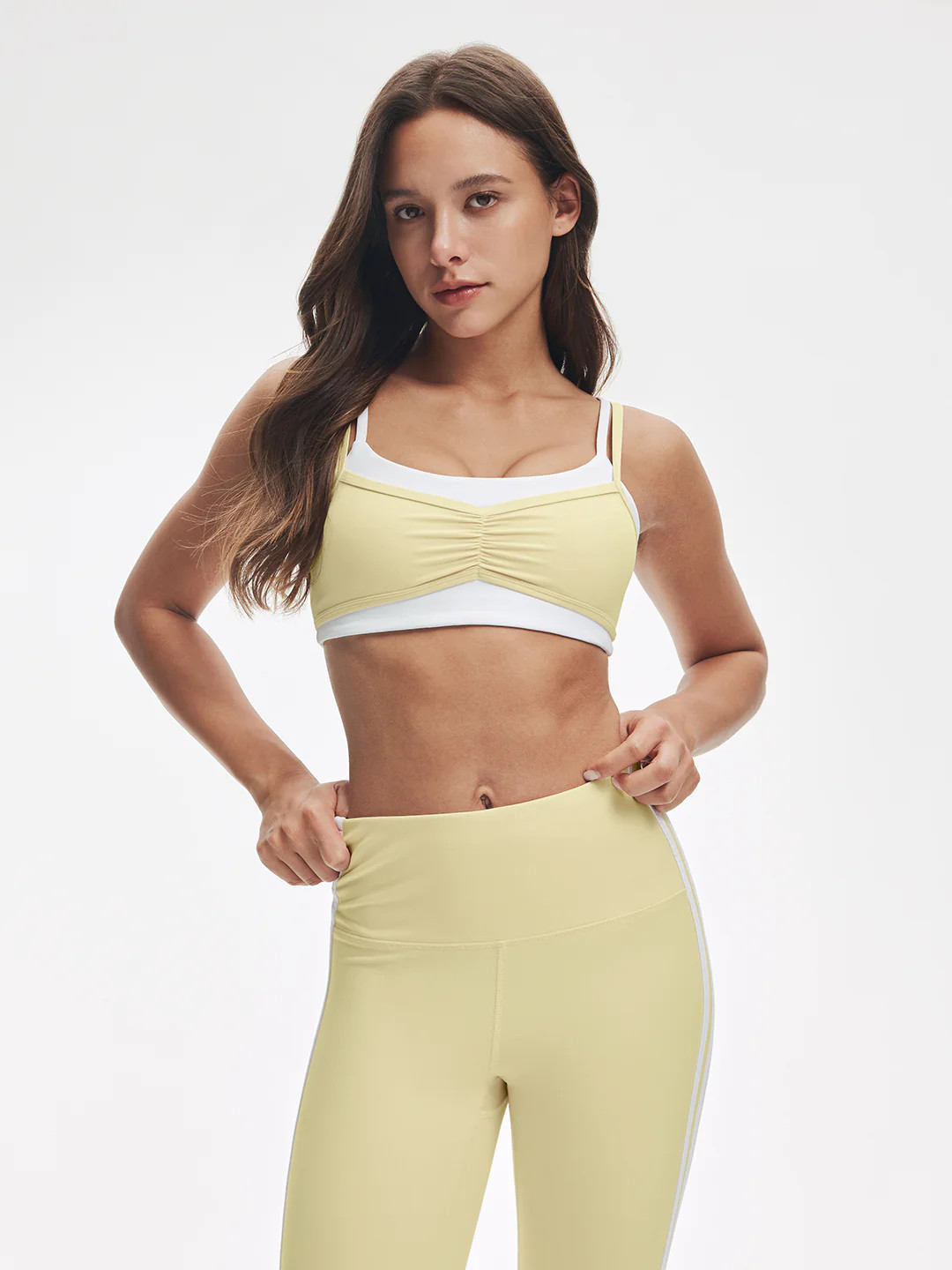 LunaAiry™ Contrast Layered Bra | ShopAthluna