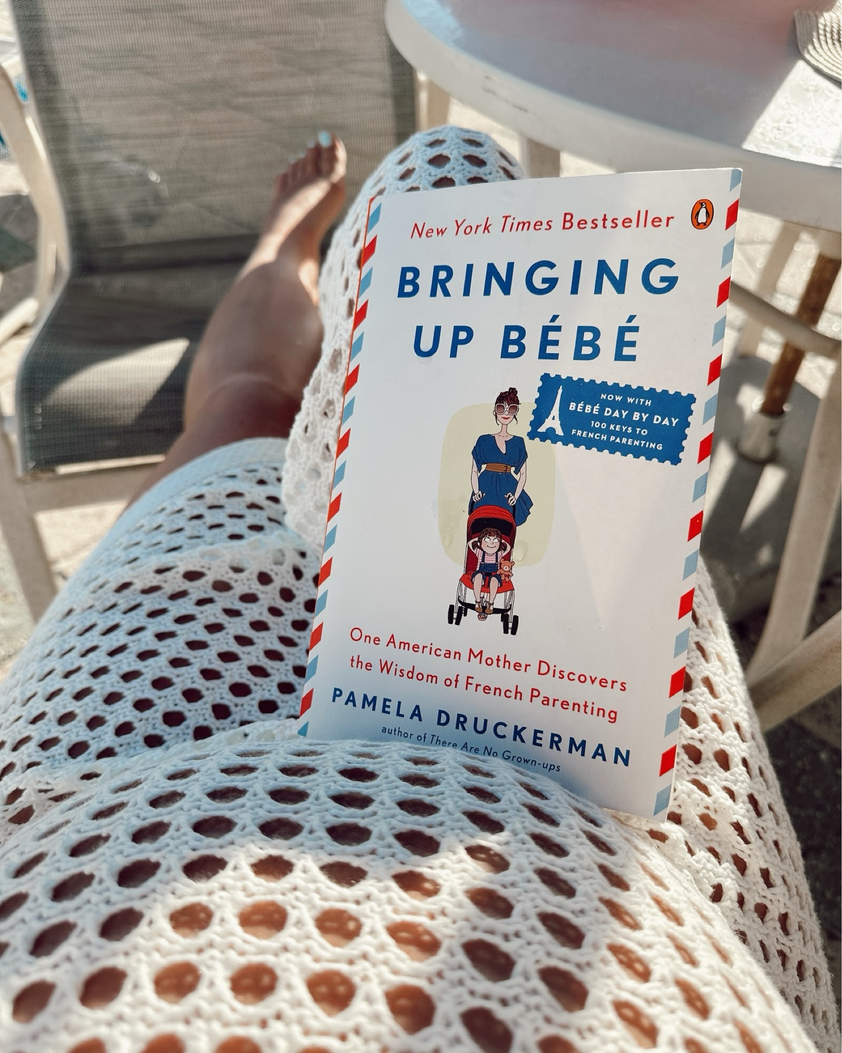 34 weeks down, 1st pregnancy book completed! 

I loved this book! As with all “self-help books”, you take what you want and leave what you don’t, but I certainly enjoyed this take on parenting, and there will definitely be a few tactics that I try to implement during this “Journey Into Motherhood” 

It’s a more laissez-faire take on child-rearing, where you treat the baby like an actual person (a concept!) I would recommend 🙏🏻

4/5 🩵🩵🩵🩵/5 

#bookreviews #selfhelp #parentingbook #frenchparenting #bookstagram #beachread #nonfiction