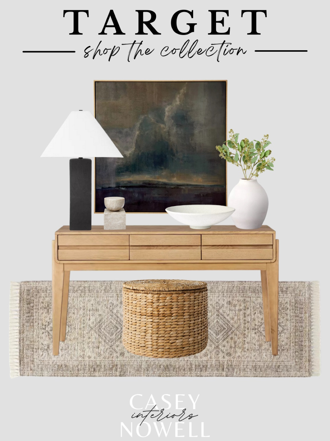 Target, target home, home decor, rug, neutral, modern, transitional, art, canvas, lamp, black, bowl, table Decor, shelf decor, console table, basket, vase, stems, spring, marble.

#LTKunder100 #LTKhome #LTKsalealert
