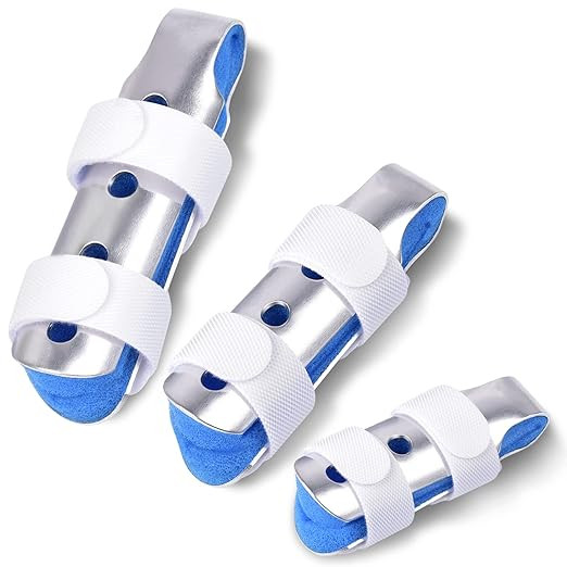 Sopito Finger Splint, 3PCS Finger Support Brace Stabilizer for Straightening Arthritis Knuckle Im... | Amazon (US)