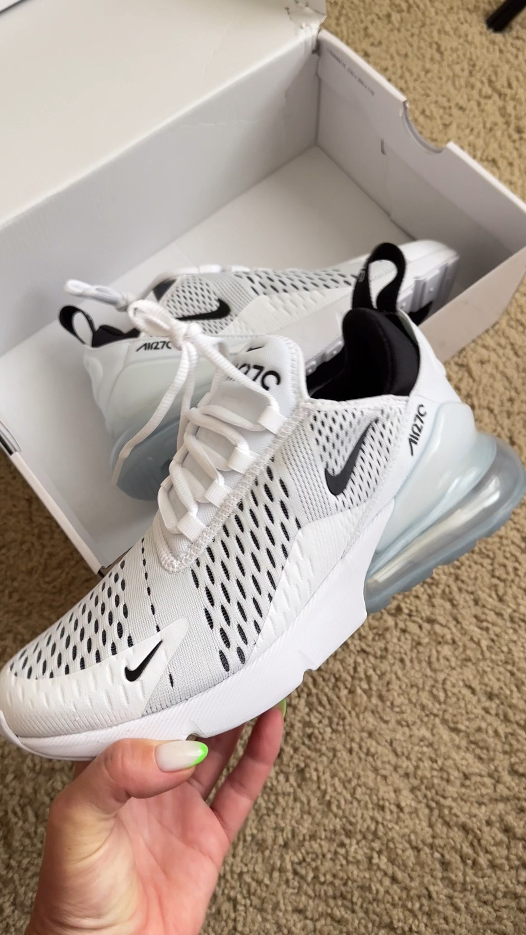 White Nike air max 270 

#LTKFind #LTKSeasonal