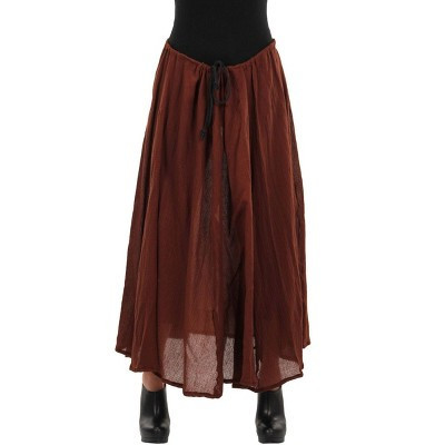 HalloweenCostumes.com One Size Fits Most Women  Pirate Parachute Skirt Brown, Brown | Target
