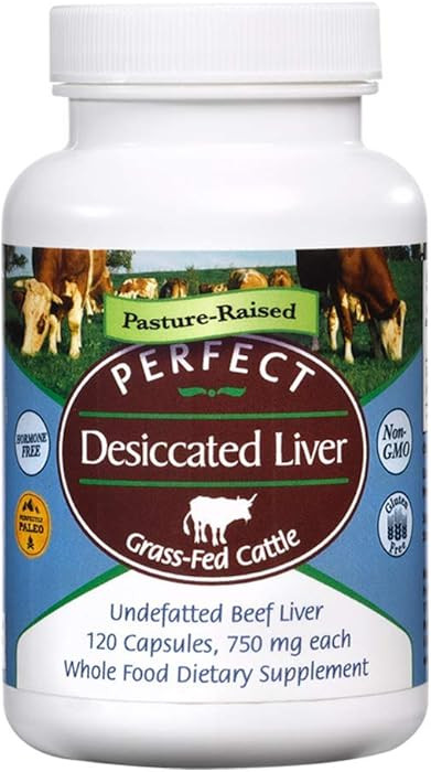 Perfect Supplements – Perfect Desiccated Liver – 120 Capsules – Undefatted Beef Liver – N... | Amazon (US)