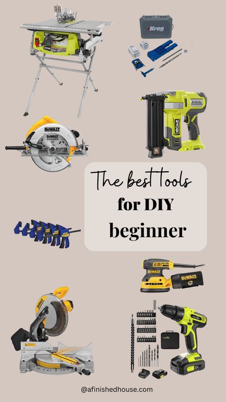 Beginner DIY’er tools round up: everything I own, use and love 🖤

#LTKFind #LTKhome