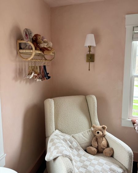 Nursery sconces + lightbulbs 💓 these make such a difference in the vibe! Love them!! 🥰🥰🥰

Amazon sconces, Amazon bulbs, light bulbs, Amazon chair, nursery chair, H&M home, H&M kids, rattan shelf 

#LTKbaby #LTKhome #LTKfamily
