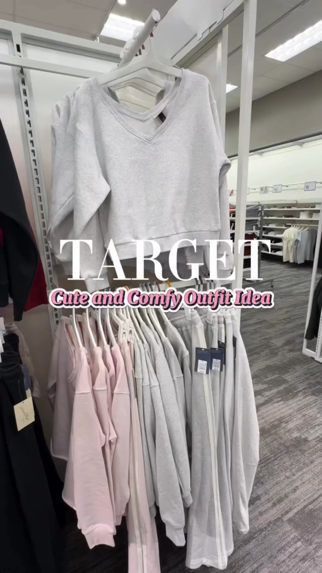 New Mid Rise Fleece Track Sweatpants from Universal Thread♥️Paired with a cute and comfy cropped v-neck fleece sweatshirt.

Also available in pink and red!

Follow and Comment SHOP for a link!!

#sharemytargetstyle #targetsweatshirt #sweatpants #sweatshirtseason #casualoutfitideas 

Women’s clothing, target women’s clothing, new Target arrivals, women’s cute and casual outfits, cozy and cute outfits , cozy outfit