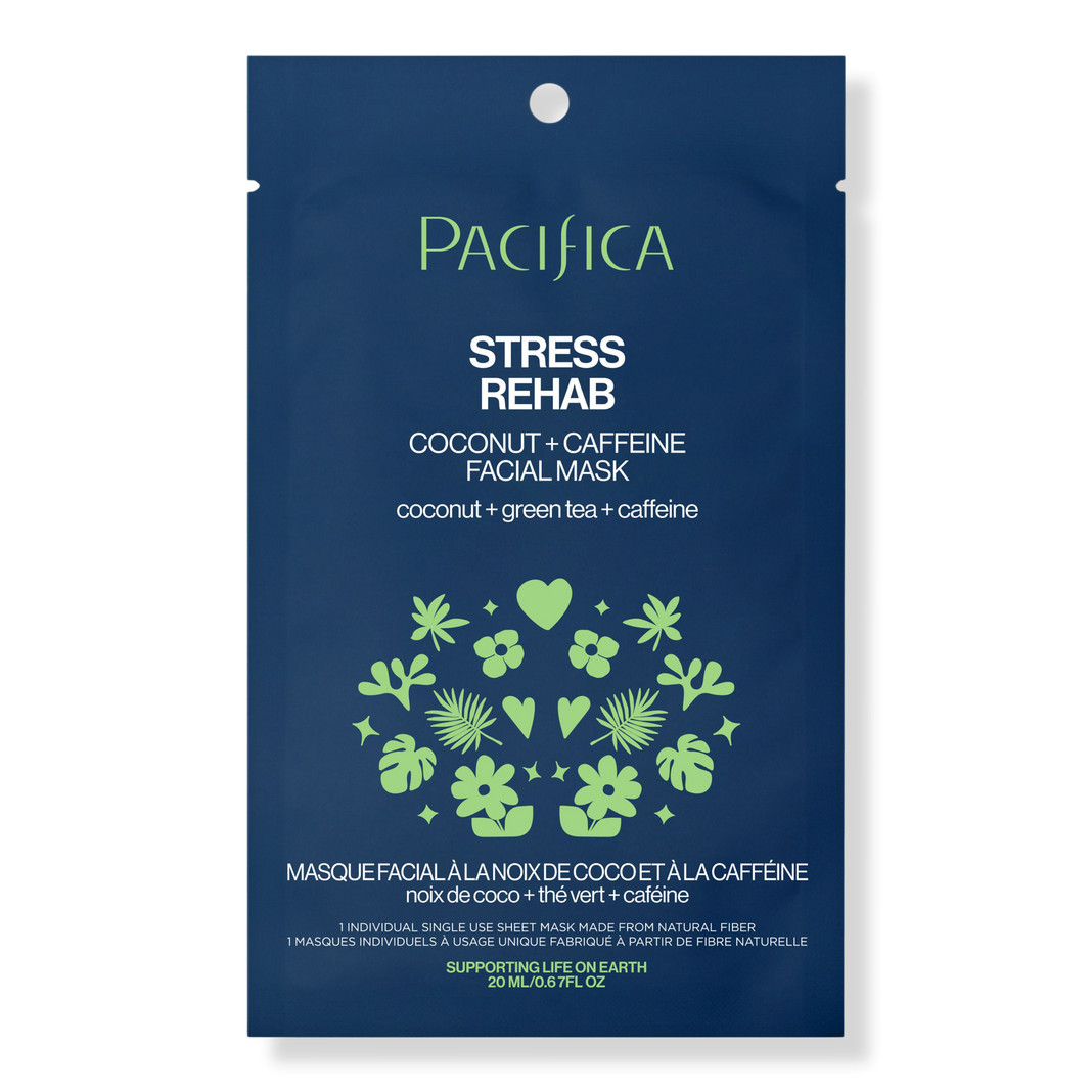 Stress Rehab Coconut & Caffeine Facial Mask | Ulta