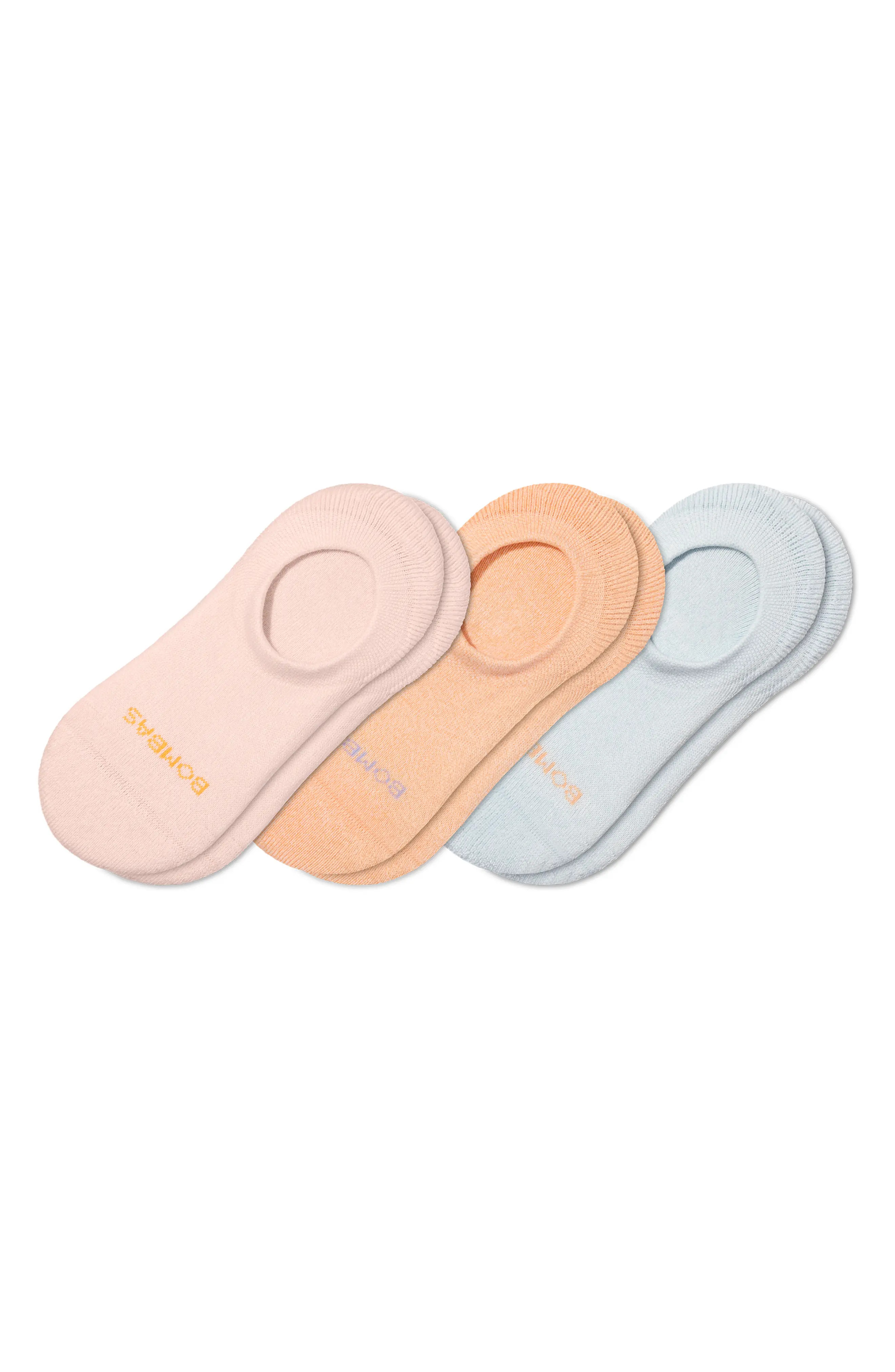 Assorted 3-Pack Lightweight No-Show Socks | Nordstrom