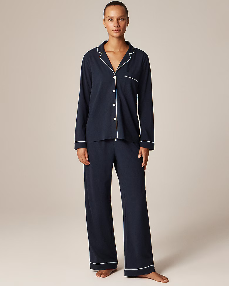 Dreamy cotton-blend pajama pant set | J. Crew US