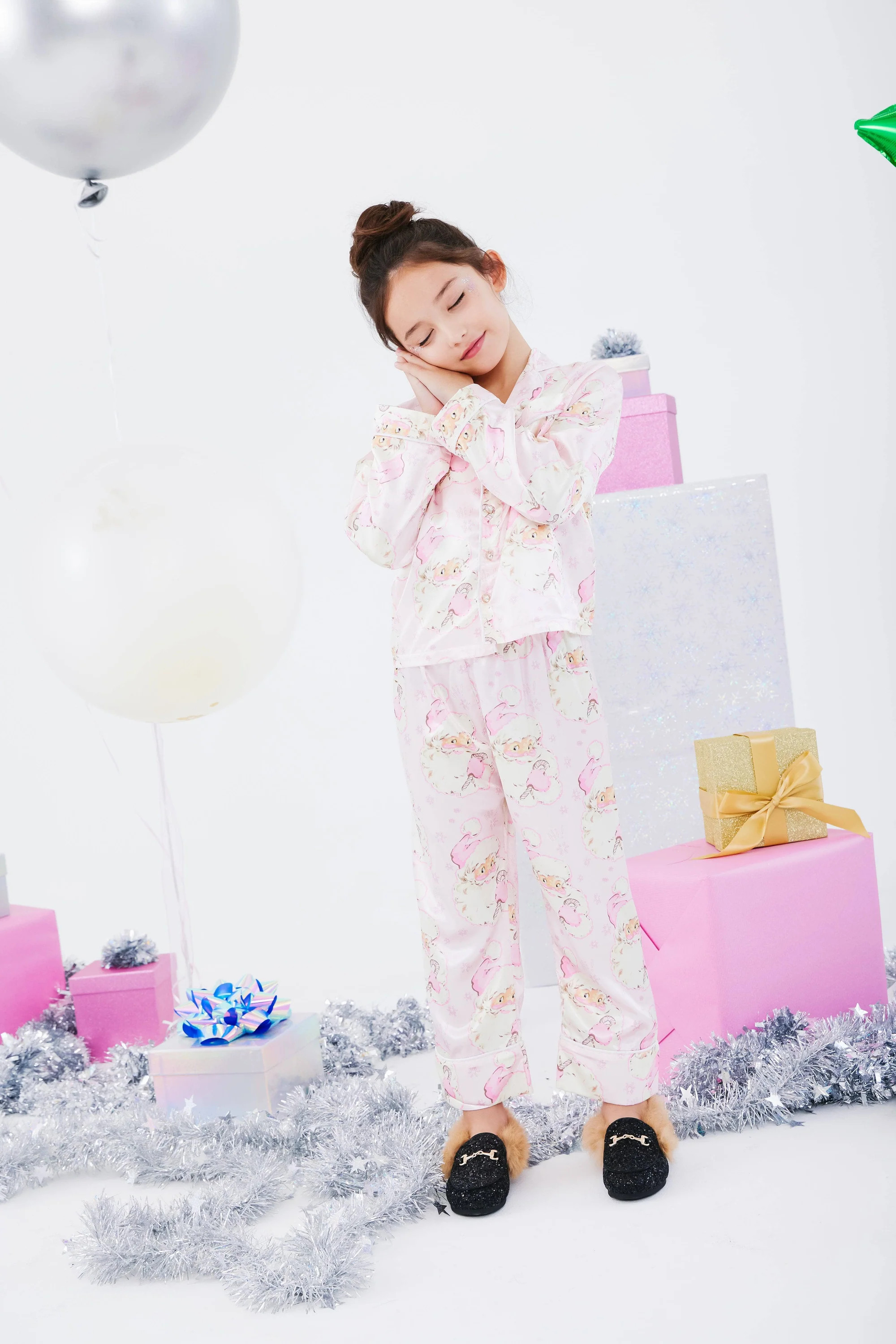 Women's Santa Love Silky Set | Lola + The Boys