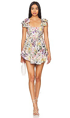 Selkie The Farmers Market Dress in Butterfly Botanics from Revolve.com | Revolve Clothing (Global)