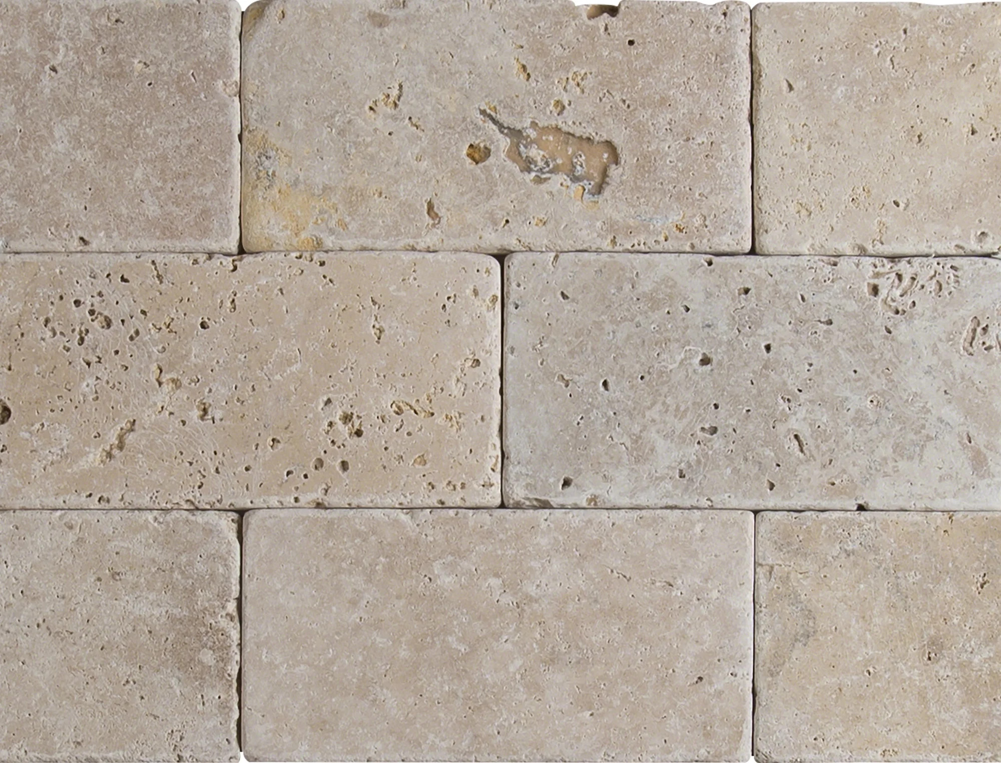 MSI Bologna Chiaro 3 in. x 6 in. Textured Travertine Floor and Wall Tile (1 sq. ft. / case) | Walmart (US)