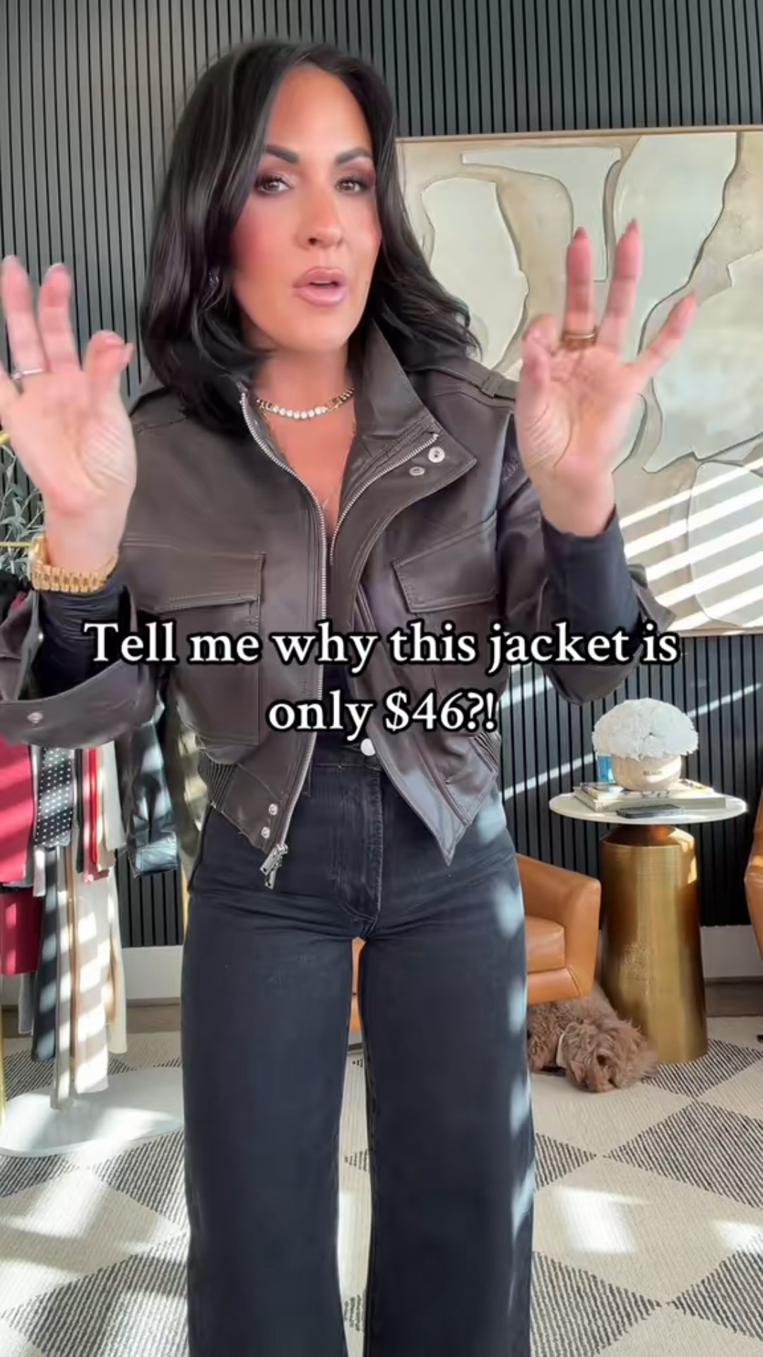 Okay LOVES… this designer-inspired jacket from Amazon is such a moment 🤎🖤

Only $46, comes in 3 colors, and looks WAY more expensive than it is.

I’m wearing an XS and it’s chef’s kiss for petite babes — cropped, flattering, and easy to throw on with jeans or trousers.

Which color are you grabbing?? 👀👇

Measurements: 5’2” • 130 lbs • 25” waist • 34DD • wearing XS

#AmazonFashion #PetiteFashion #Over40Style #ClassicStyle #EverydayOutfits

#LTKPetite #LTKOver40