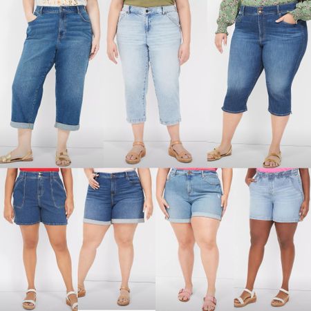 Capri, crops, and shorts on sale for $29 through 5/28

I have the light wash capri jeans on the top and tried on several more of these in store recently. All fit TTS. 

Jean capri 
Capri pant 
Pedal pants
Jean shirts
plus size pants 
Plus size shorts 
Plus size jeans shirts 

#LTKFindsUnder50 #LTKSaleAlert #LTKPlusSize