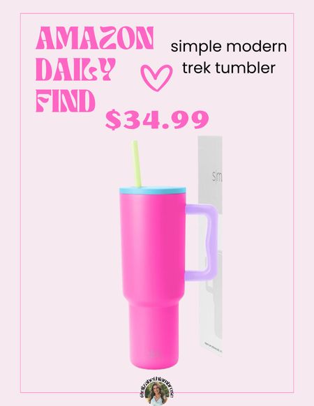 love the colors on this cup for the summertime! Perfect for my on the go girlies! 
It’s always good to have some sort of drink with you at all times & this tumbler makes it so easy!!

stanley dupe | simple modern | tumbler | summer | colorful | cup | 40 oz

#LTKGiftGuide #LTKU #LTKSeasonal