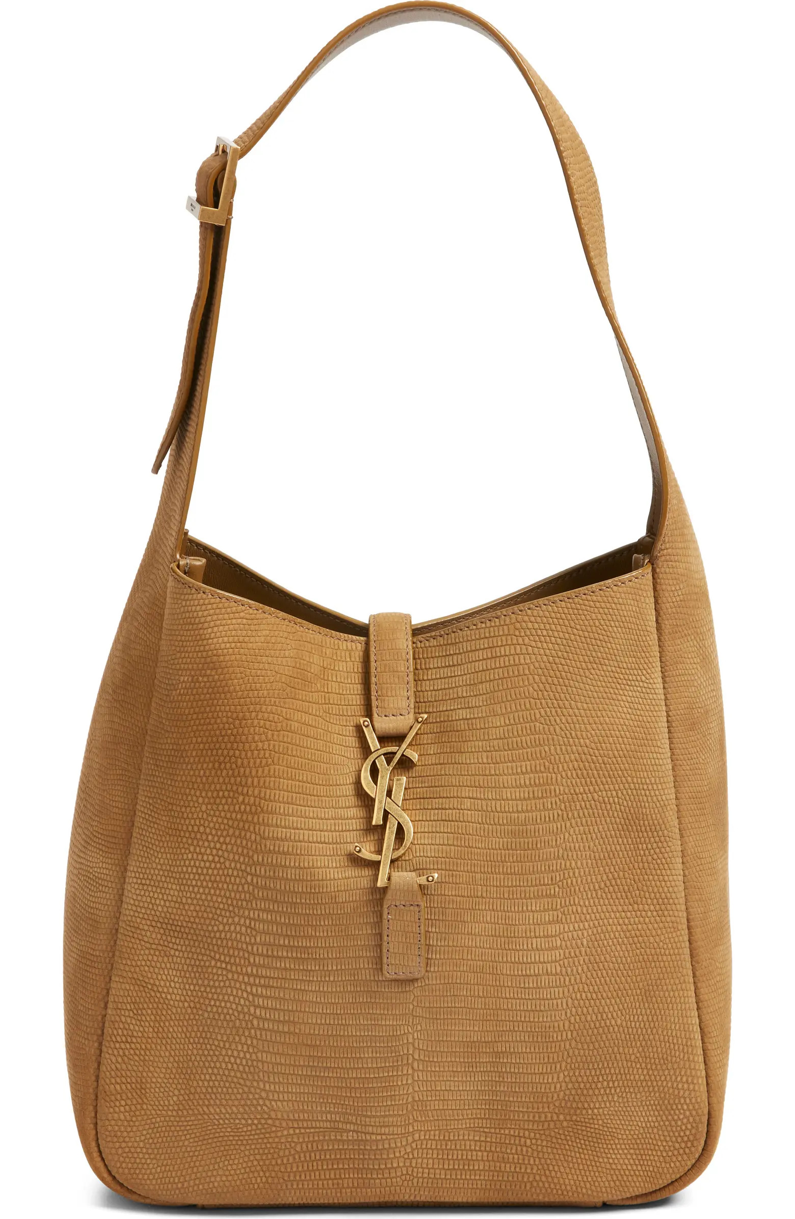 Small Le 5 À 7 Snakeskin Embossed Suede Shoulder Bag | Nordstrom