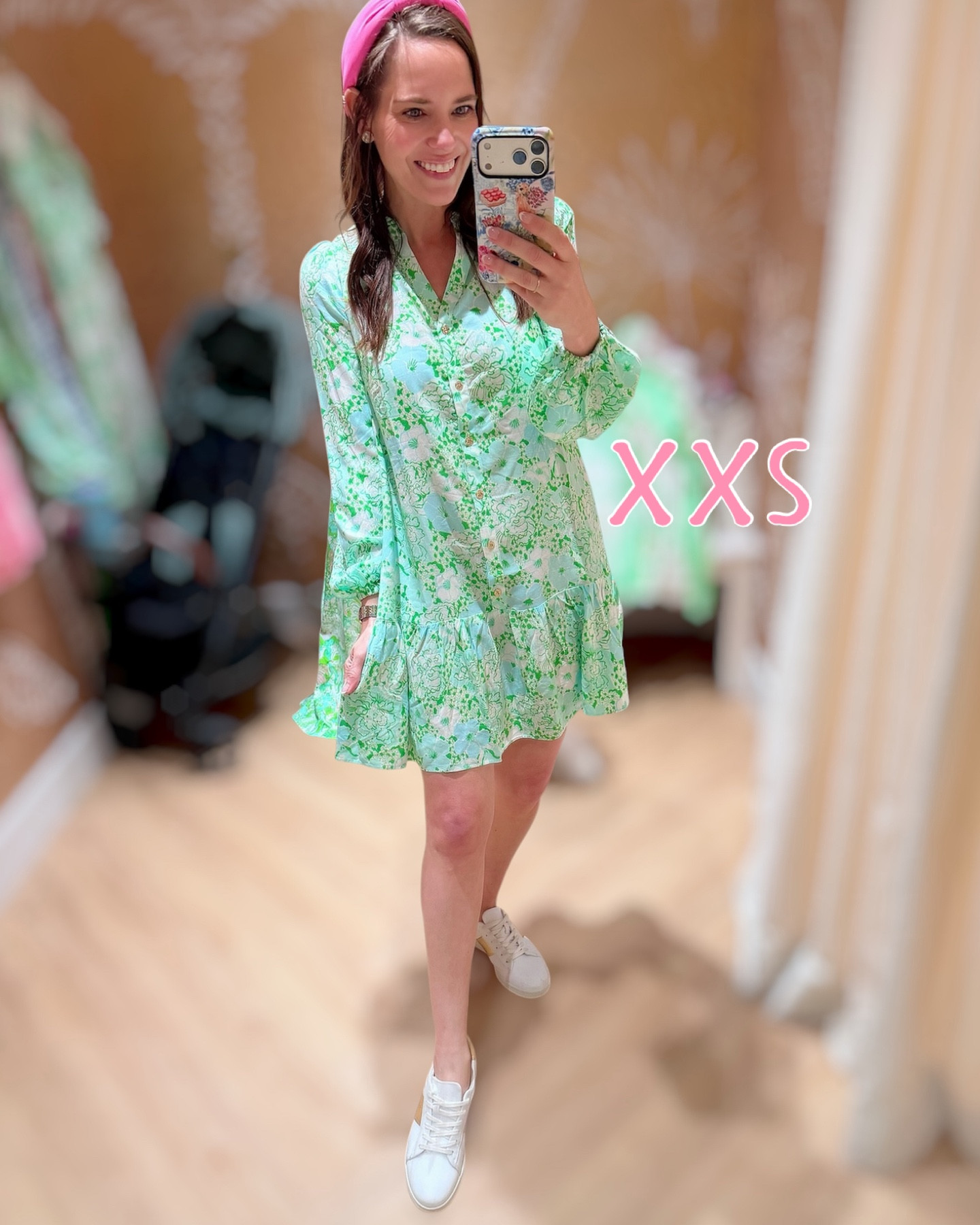 Lilly Pulitzer Shaley Tunic Popover Dress 💚 Easy Breezy Summer Outfit


This Lilly Pulitzer popover dress is the definition of effortless summer style 💚🌴 The Shaley Tunic Dress has the prettiest flowy fit with a ruffle hem and lightweight feel that’s perfect for warm days

Wearing an XXS and it runs roomy, so I sized down for a better fit ✨ It’s meant to be a relaxed, easy silhouette that still feels polished

Love this paired with sneakers for a casual daytime look, but it would also be so cute dressed up with sandals or wedges for lunch, errands, or vacation outfits ☀️

lilly pulitzer dress, green popover dress, tunic dress outfit, casual summer dress, resort wear outfit, preppy summer style, lightweight summer dress 💚🌴

#LTKWorkwear #LTKootd #LTKOver40