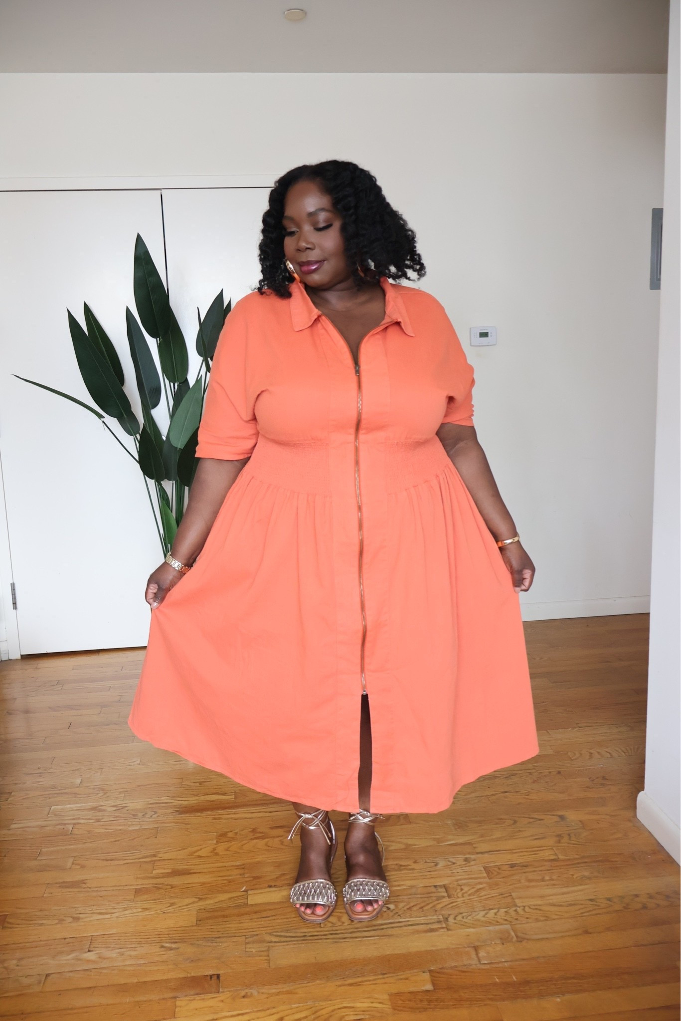 Casual Spring dress for church, work, or weekend. #gifted by @Avenue

#LTKPlusSize #LTKOver40 #LTKMidsize