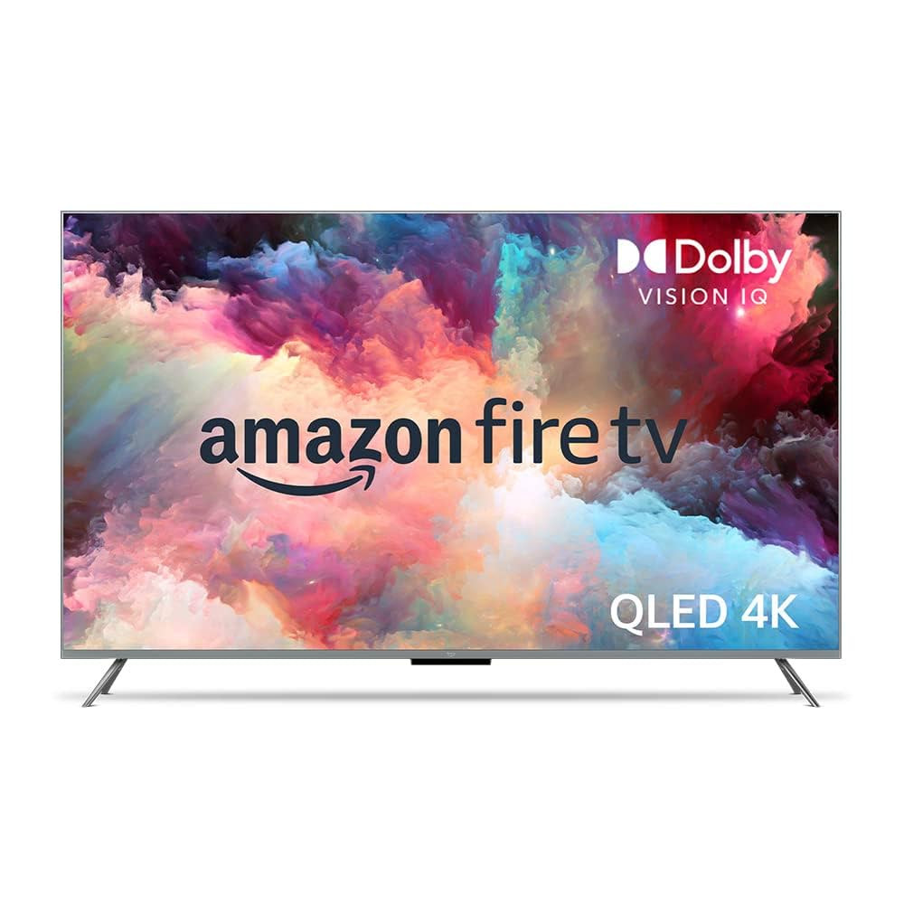 Amazon Fire TV 75" Omni QLED Series 4K UHD smart TV, Dolby Vision IQ, Fire TV Ambient Experience,... | Amazon (US)