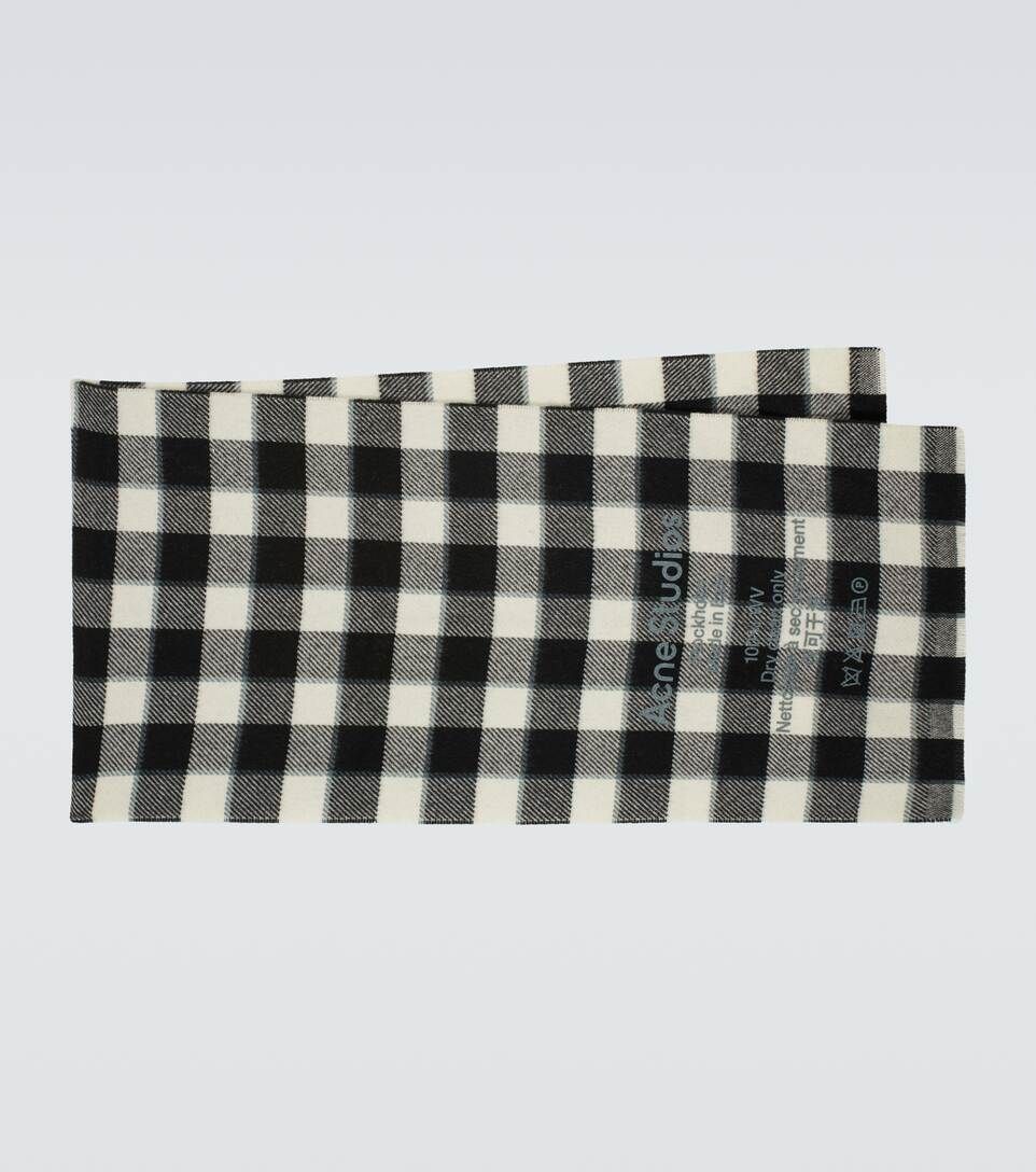 Checked wool scarf | Mytheresa (INTL)