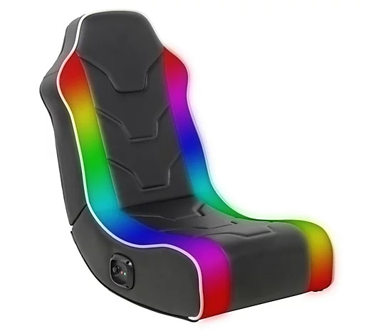 X Rocker Chimera LED Gaming Rocker Chair with 2.0 Wired Audio - QVC.com | QVC