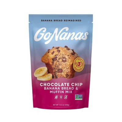 GoNanas Chocolate Chip Banana Bread Mix - 12.3oz | Target