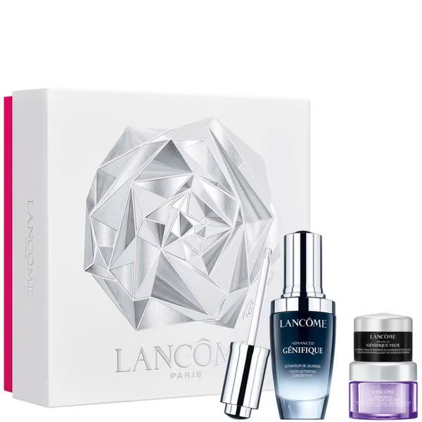 Lancôme Exclusive Advanced Génifique Serum Holiday Skincare Gift Set For Her | Look Fantastic (FR)