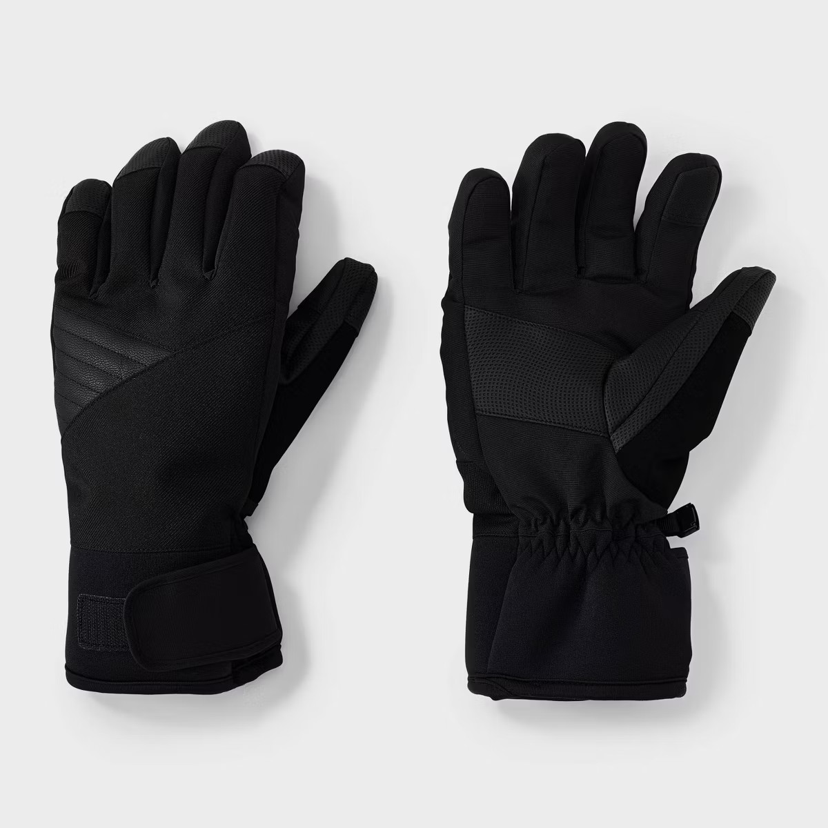 Men's Skiing Gloves - Goodfellow & Co™ Black M/L | Target