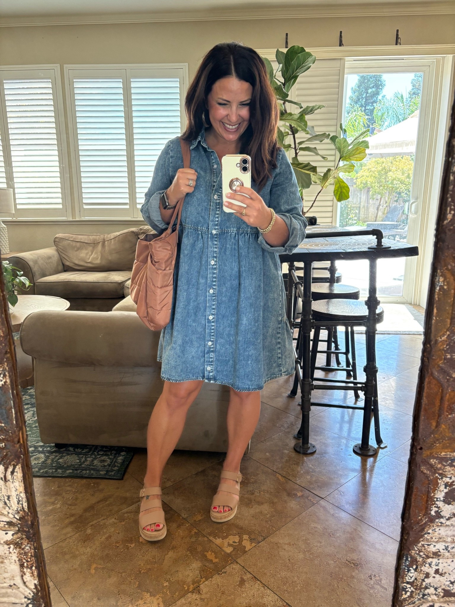 100° at school today 🥵☀️ and this dress was PERFECT for teaching! Lightweight, comfortable, and still feels put together. I’m wearing a small + my go-to comfort sandals that I can wear all day. 🤎 And I’m already thinking how cute this would be with boots for a country concert! 🤠

#falloutfits #autumnoutfits #falldresses #teacheroutfit #countryconcert outfit

#LTKootd #LTKSeasonal #LTKPetite