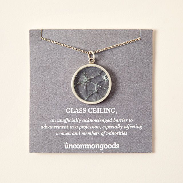 Shattered Glass Ceiling Necklace | UncommonGoods