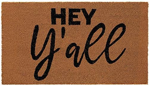 Gorilla Grip Natural Coco Coir Door Mat, Thick Durable Doormat for Indoor Outdoor Entrance, Traps... | Amazon (US)