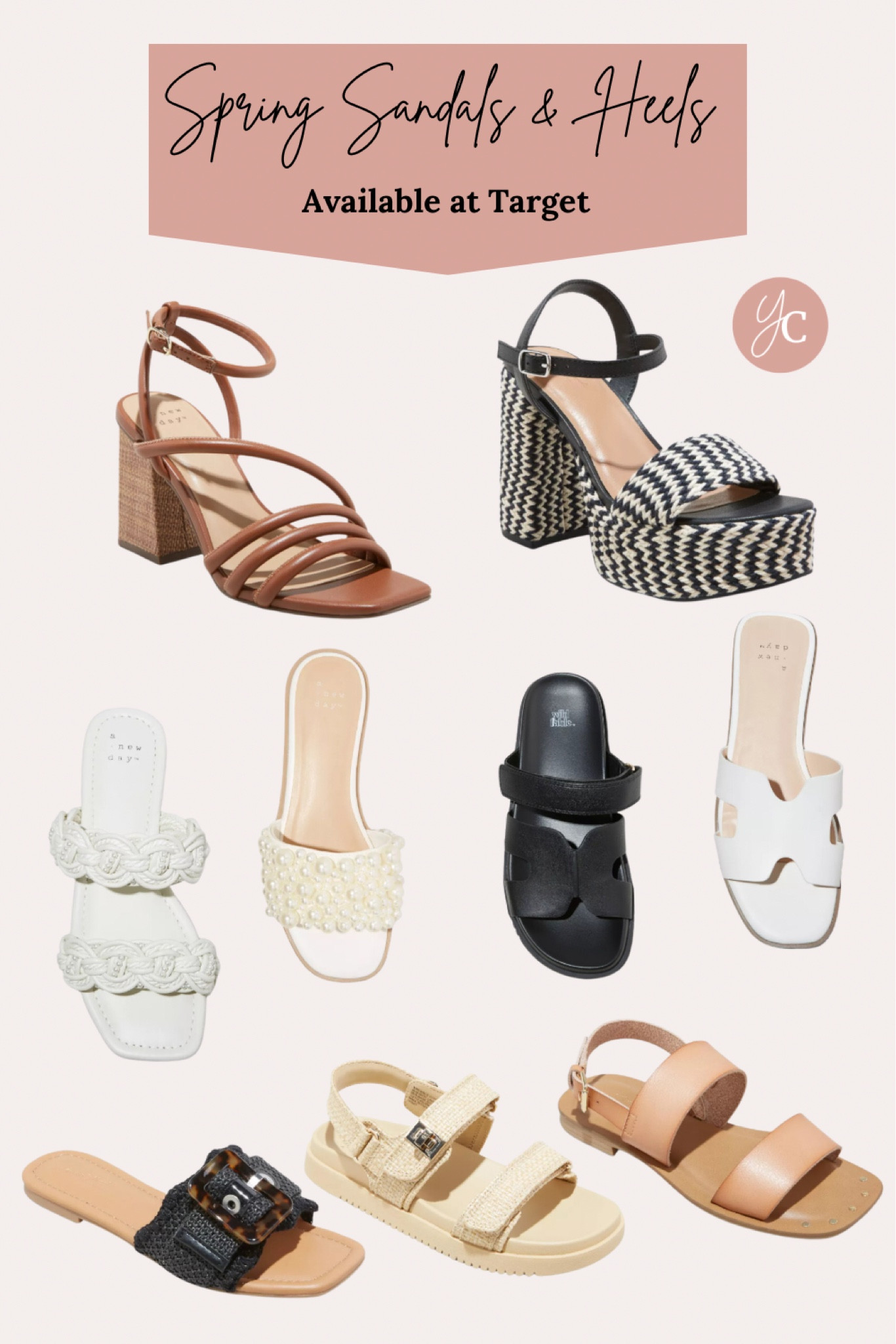 Spring Sandals & heels available at Target 

#LTKfindsunder50 #LTKSeasonal #LTKsalealert