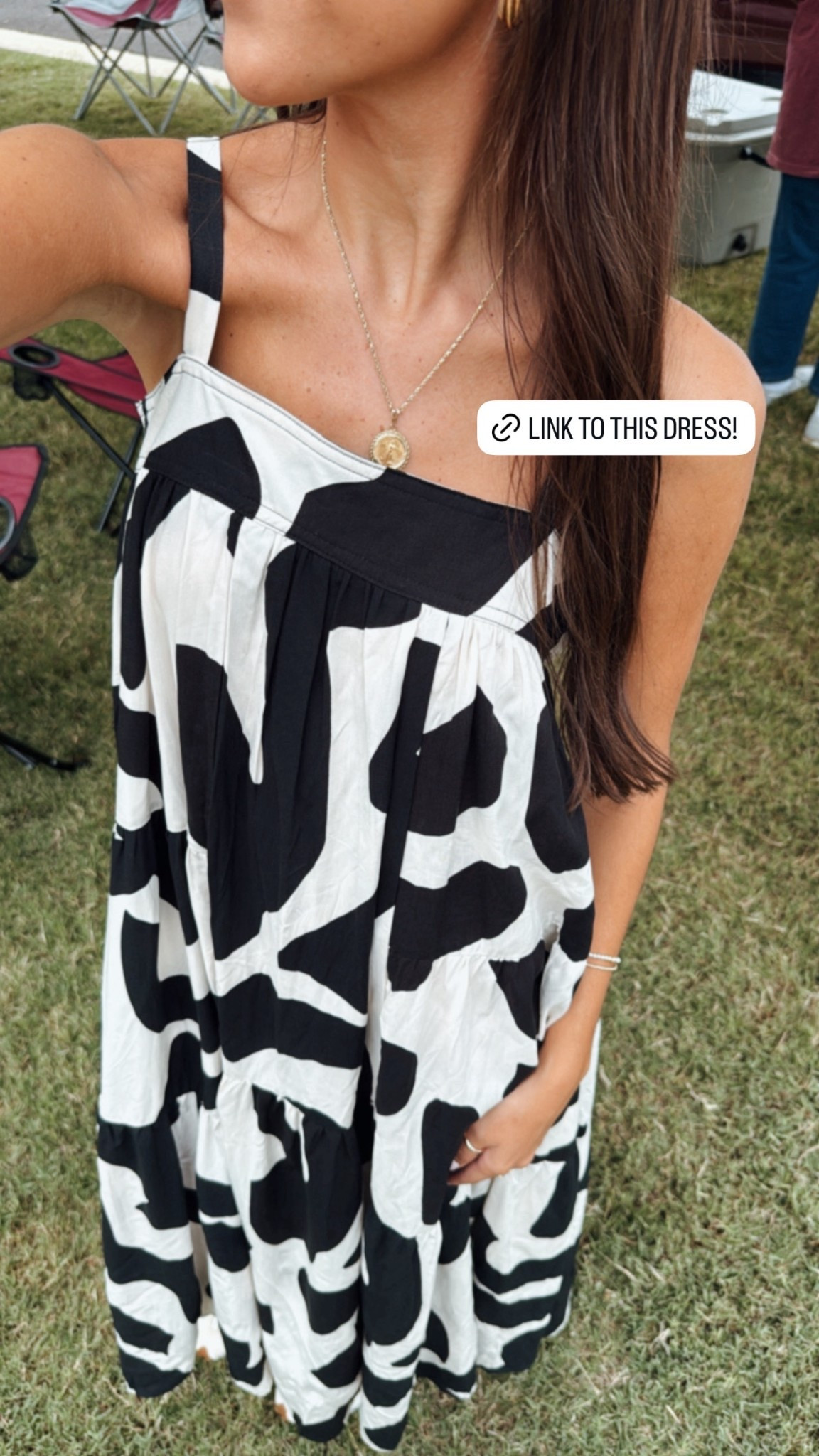 OBSESSED with this dress!! wearing it for a football game today - could also wear to work, church, a date, etc!! got mine from TJMaxx but found exact same on poshmark! wearing a size XS 🤗🤍

#LTKPetite #LTKStyleTip #LTKSeasonal