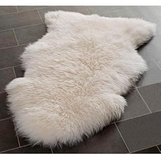 Carvapet Luxury Soft Faux Sheepskin Chair Cover Seat Cushion Pad Plush Fur Area Rugs for Bedroom,... | Amazon (US)