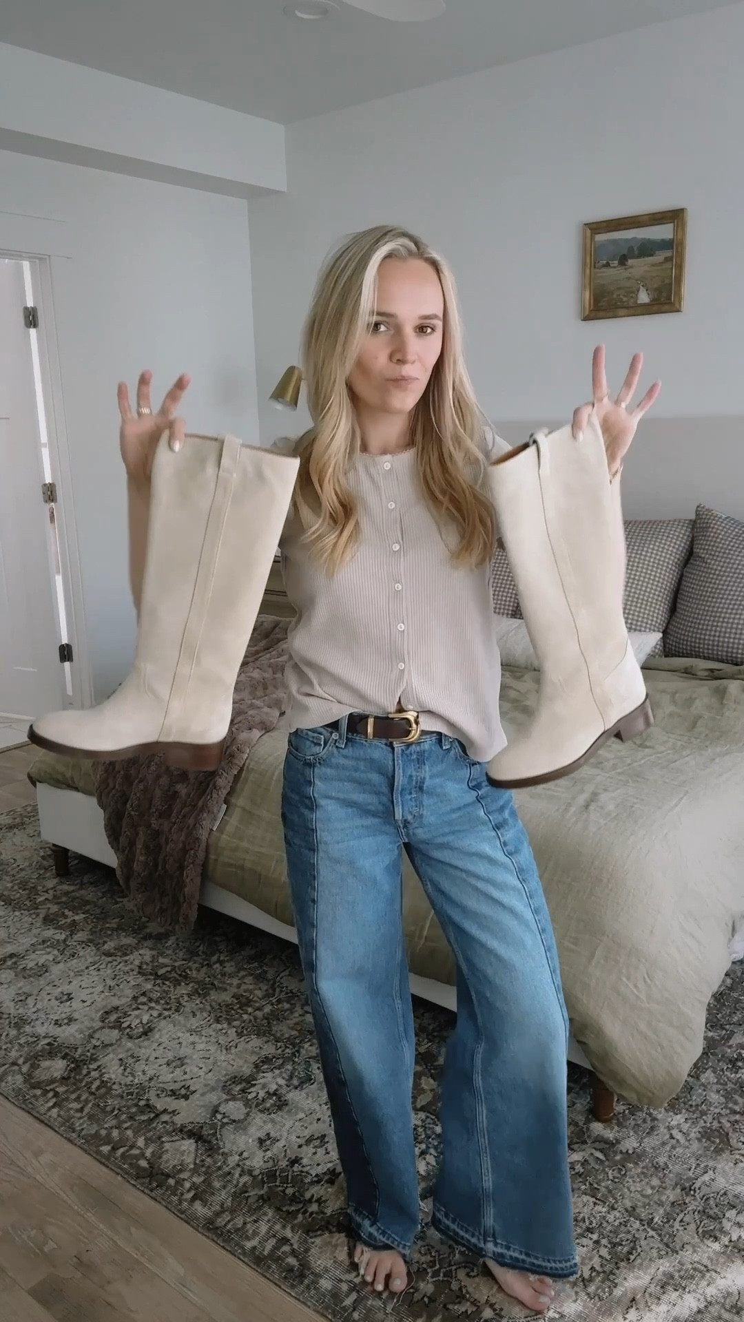 Style my new sezane boots with me 